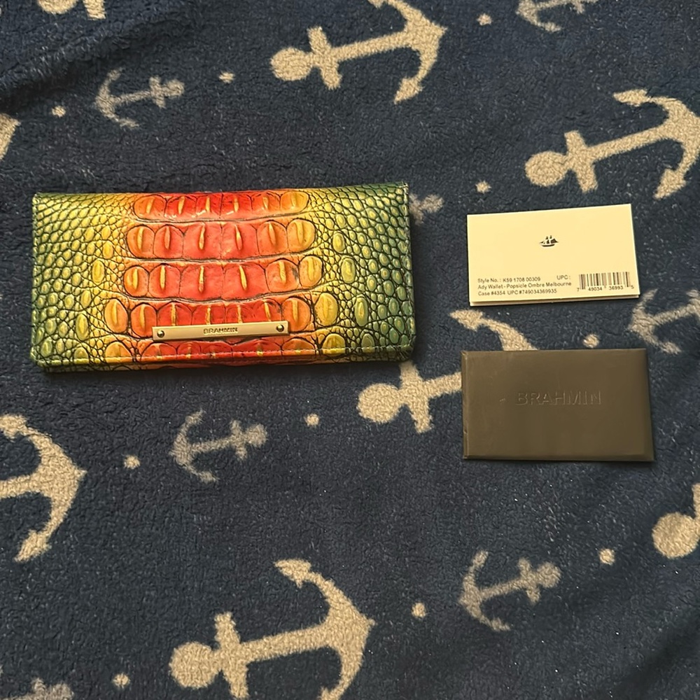 Brahmin Ady Wallet (Popsicle Ombré)